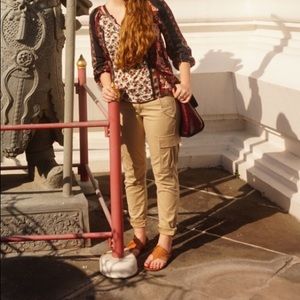 Ralph Lauren Denim & Supply khaki skinnys, size 27